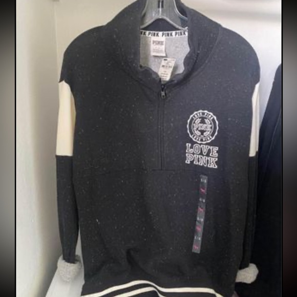 Pink Quarter Zip NWT - Picture 1 of 1